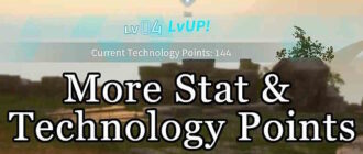 More Stat and Technology Points
