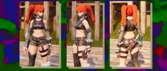 Fashionable sporty female armor